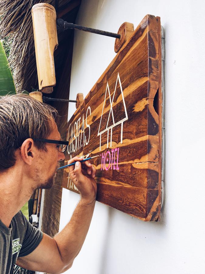 Casitas Pacific Panzió Popoyo Kültér fotó